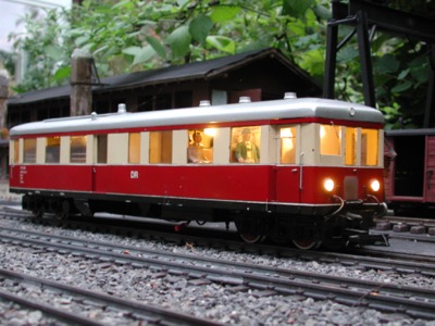 Schlepptriebwagen der DR / HSB T1